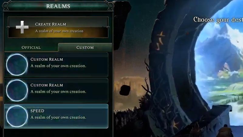 Create 1v1 Custom and Win to farm Pantheon Points In Age Of Wonders 4 Fast