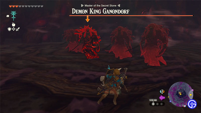 Defeat Demon King Ganondorf in Zelda Tears of the Kingdom TOTK