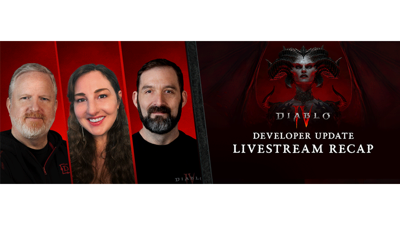 Diablo IV Developer Update livestream