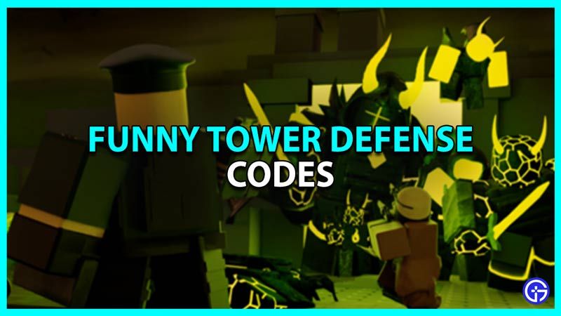 Roblox Funny Tower Defense Codes