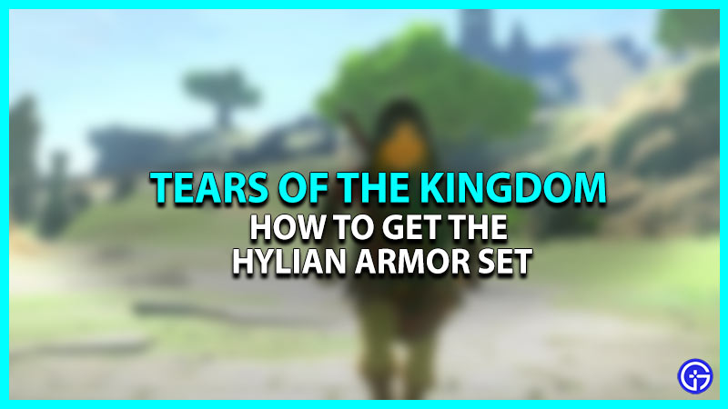 Hylian Armor Set In Zelda TOTK (Tears Of The Kingdom)