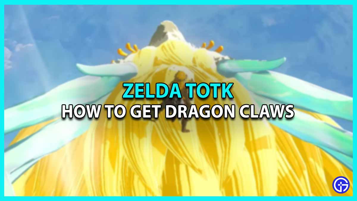 How to Farm Dragon Claws talons zelda totk