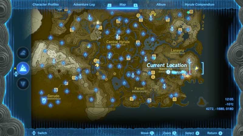 Magic Shrine Location in Zelda Tears of the Kingdom (TOTK)