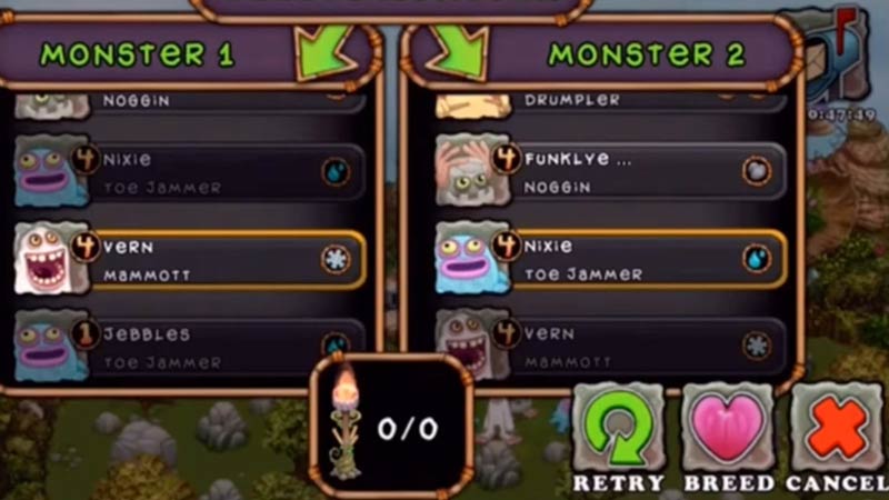 My Singing Monsters Breed Maw