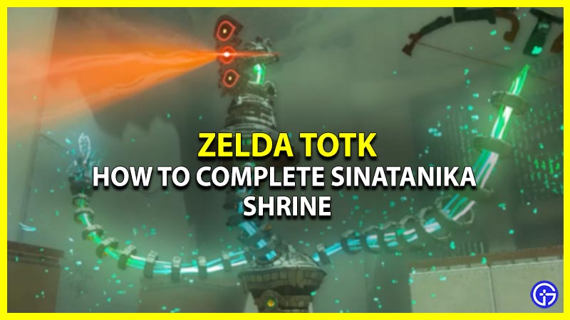 How To Complete Sinatanika Shrine Combat Training In Zelda TotK