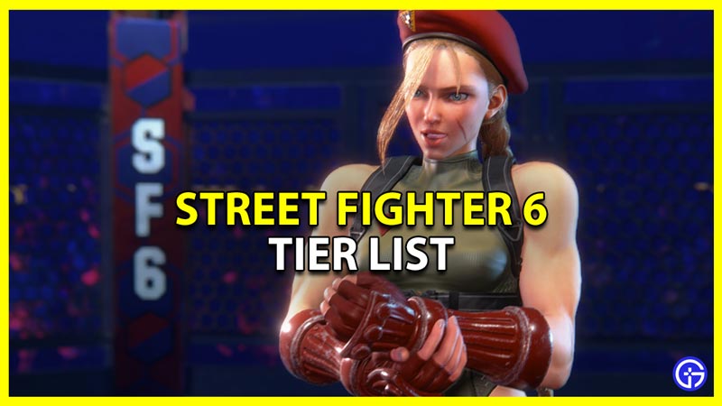 SF6 Best Characters Ranked Street Fighter 6 Tier List