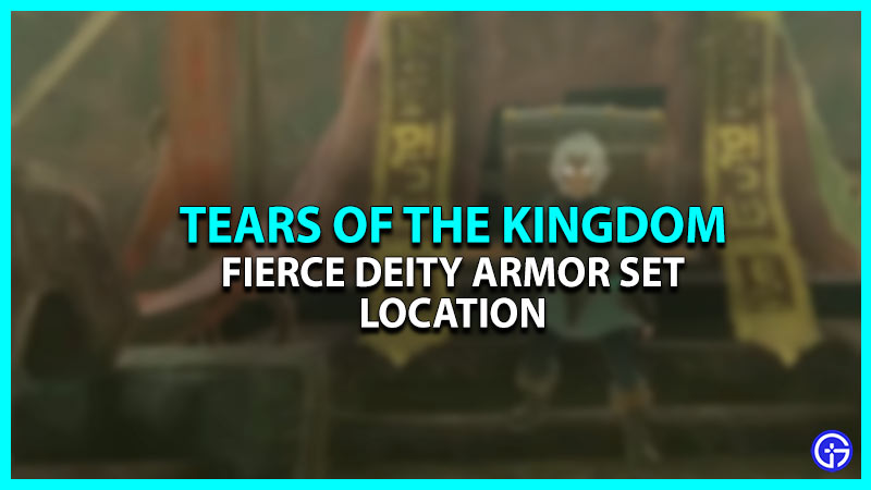 Fierce Deity Armor Set in Zelda Tears of the Kingdom