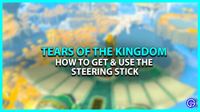 Steering Stick in Tears of the Kingdom (TOTK)