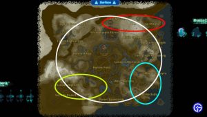 Dragon Locations In Zelda Tears Of The Kingdom (TotK)