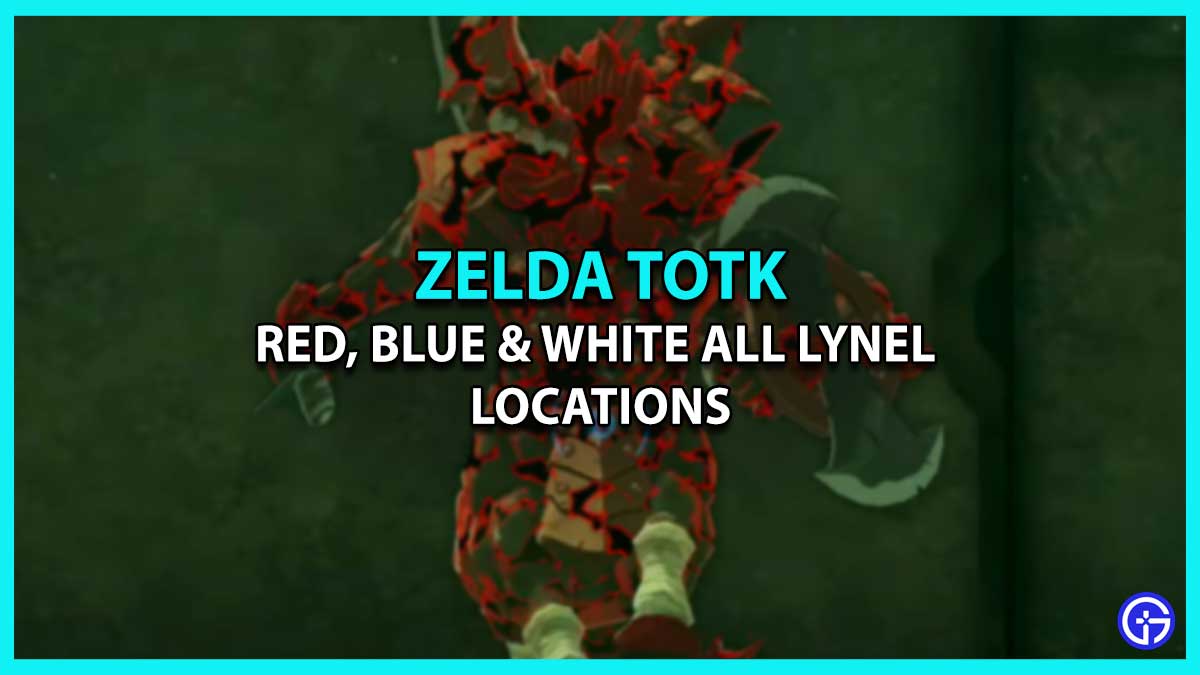 Where to Find Every Lynel in Tears of the Kingdom red blue white silver