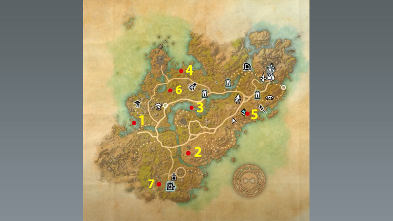 Grave Marker Locations in Elder Scrolls Online 