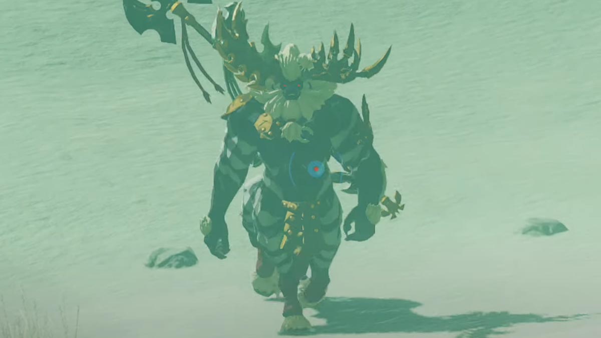 White / Silver Maned Lynel Locations TotK tears of the kingdom