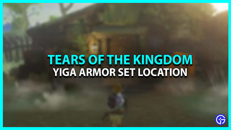 Yiga Clan Armor Set in Zelda Tears of the Kingdom