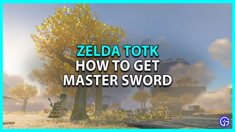 Zelda Tears of the Kingdom Restore Master Sword