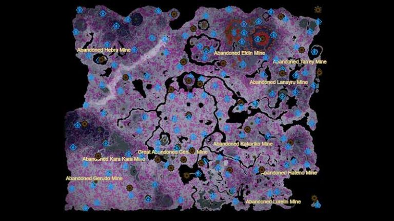 Zelda TotK Hyrule Depths Lightroot Locations Map 768x432 