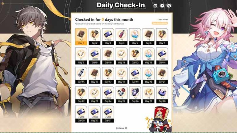 Honkai Star Rail Daily Check In How To Claim Free Rewards