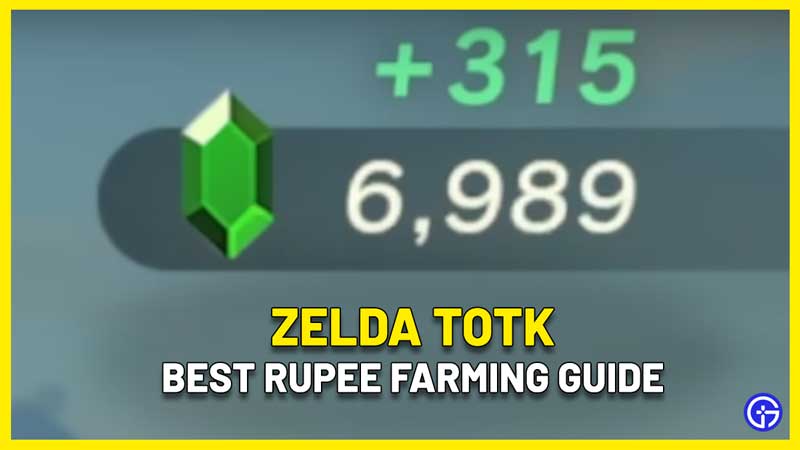 best fast rupee farming zelda tears of kingdom