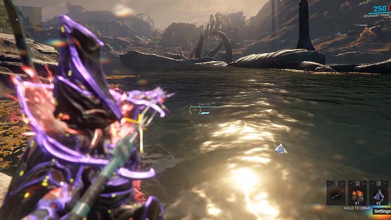 Charc Electroplax fishing in Warframe for Electroplax 