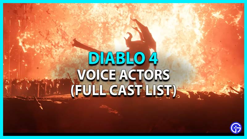 diablo 4 voice actors