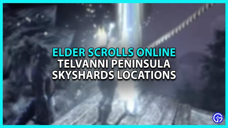 All Telvanni Peninsula Skyshards locations in ESO Necrom