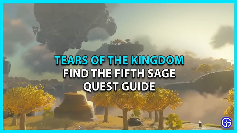 find the fifth sage tears of the kingdom totk