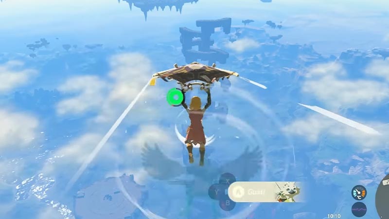 Glide Tights Armor in Zelda Tears of the Kingdom