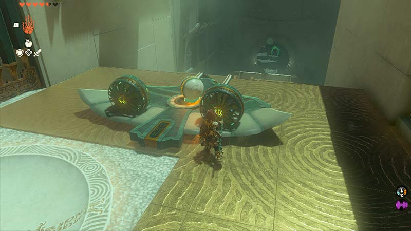 Use Glider to complete Orochium Shrine in Zelda ToTK