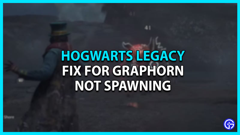 graphorn not spawning hogwarts legacy
