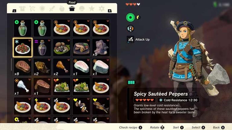 Zelda TOTK Cooking Recipes List Gamer Tweak   How To Cook Zelda Tears Of The Kingdom Recipes List 768x432 