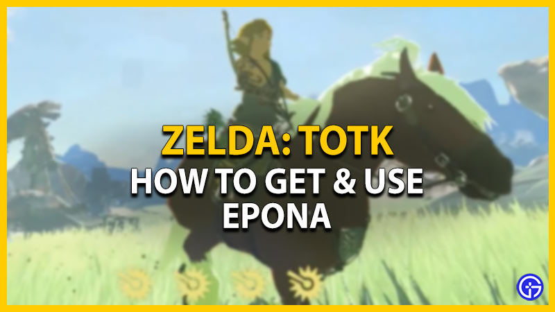 how to get epona zelda tears of the kingdom