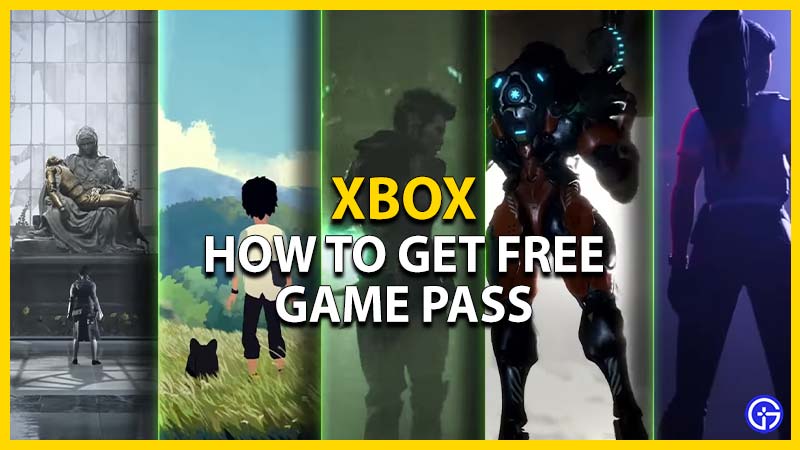 how to get free xbox game pass