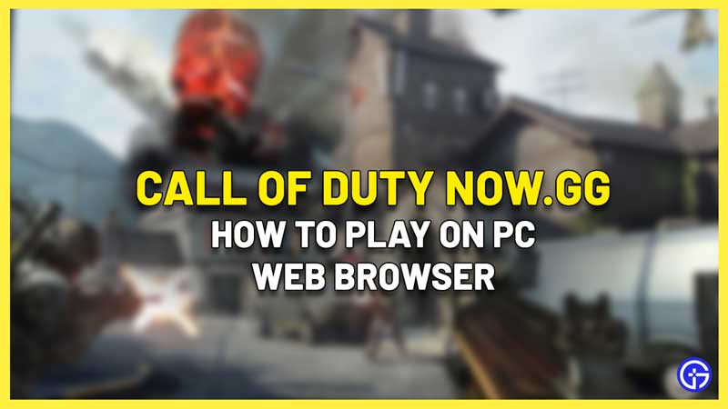 how to play cod mobile pc browser