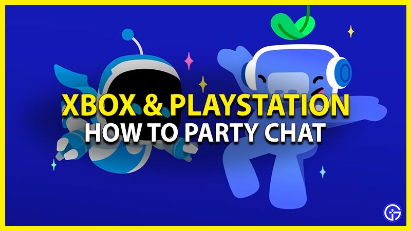 xbox and playstation party chat
