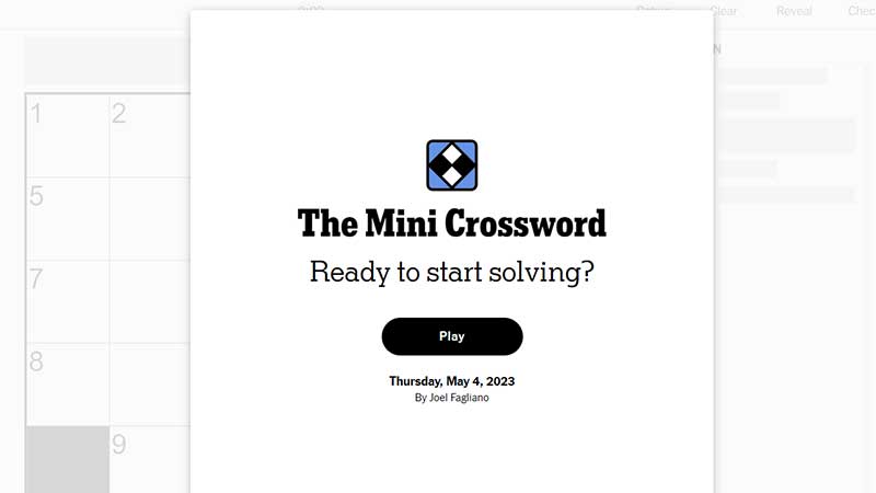 how where to play new york times mini crossword