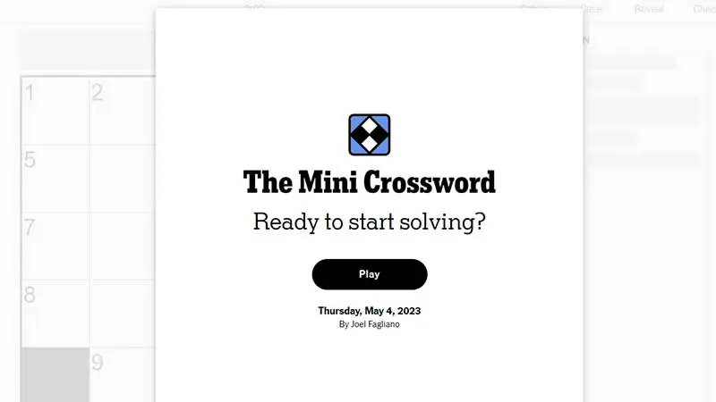 how where to play new york times mini crossword 