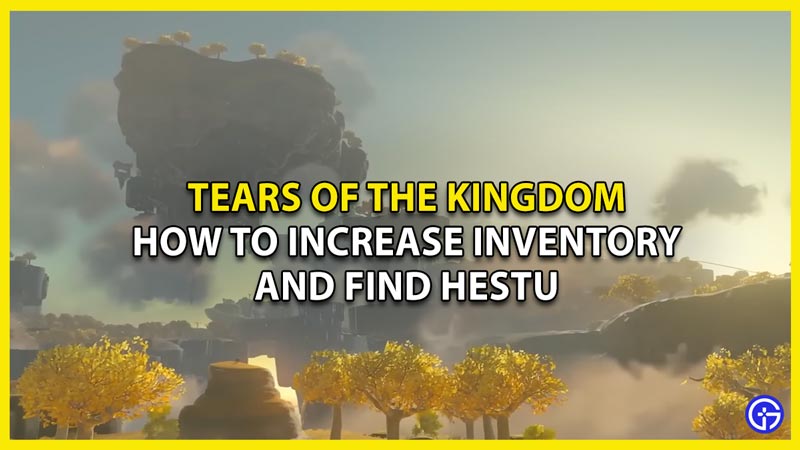 increase inventory tears of the kingdom hestu locations
