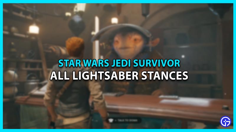 all lightsaber stances star wars jedi survivor
