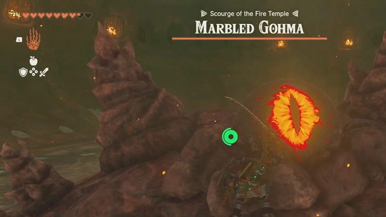 How To Beat Marbled Gohma In Zelda TOTK Fire Temple Boss   Marbled Gohma Phase 1 Weak Point Zelda Totk 768x432 