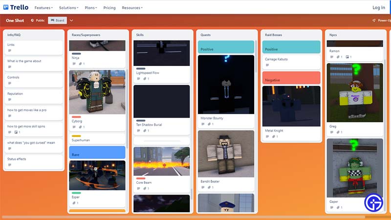 Roblox Trello Links - List of Trello Links for Roblox Games - Pro Game  Guides