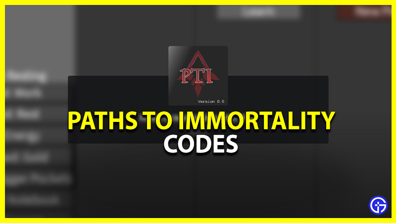 paths to immortality codes