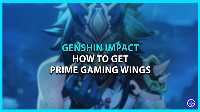 Genshin x Prime Gaming Wings ARE HERE OMFGGGG #genshinimpact #hoyovers