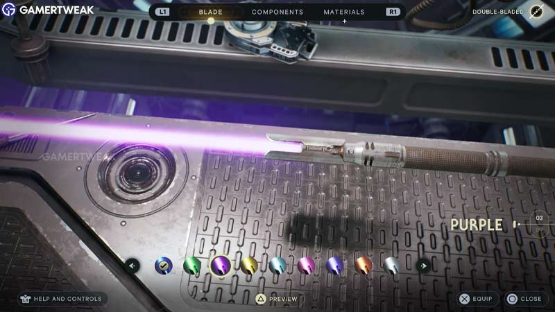 lightsaber customization