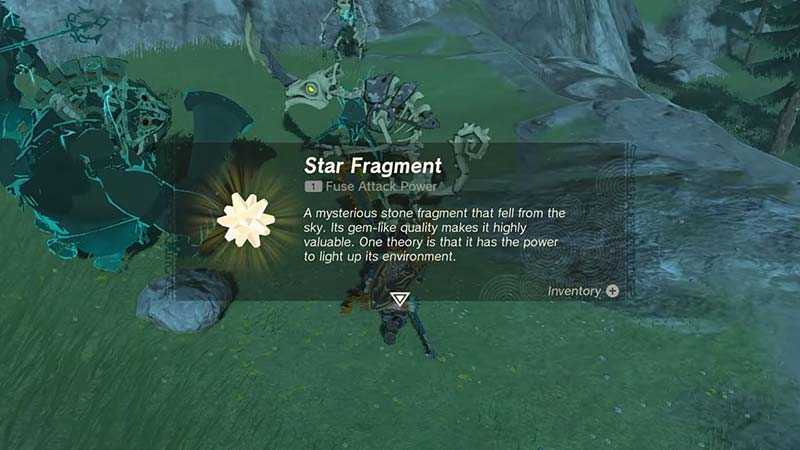 Star Fragments in Zelda ToTK