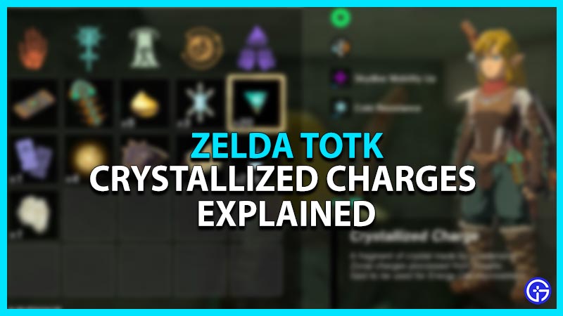 crystallized charges explained zelda totk