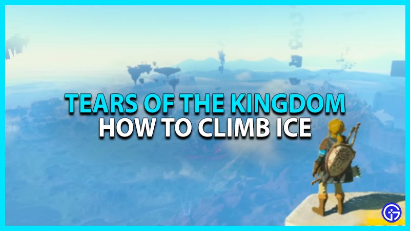 climb ice walls tears of the kingdom