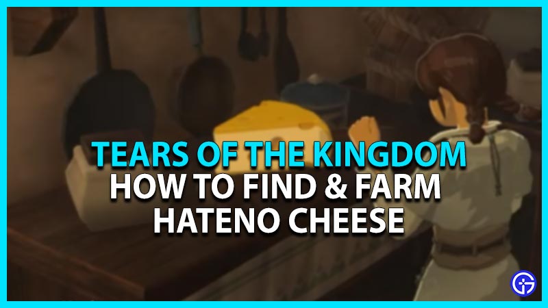 find and farm hateno cheese in tears of the kingdom