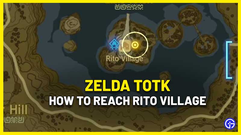 zelda totk how to reach rito village location