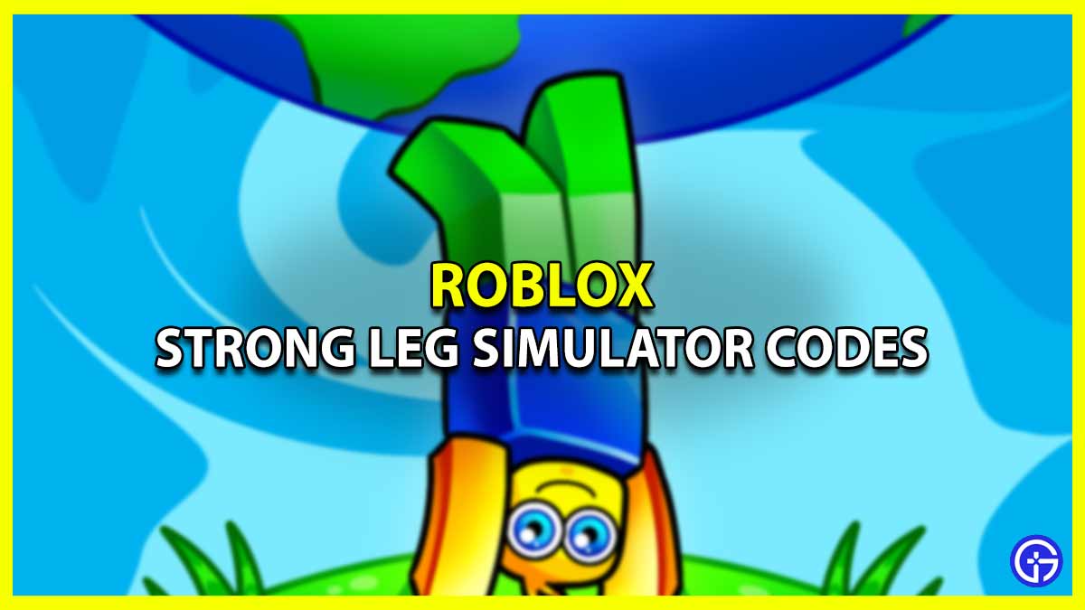 Codes For Strong Legs Simulator