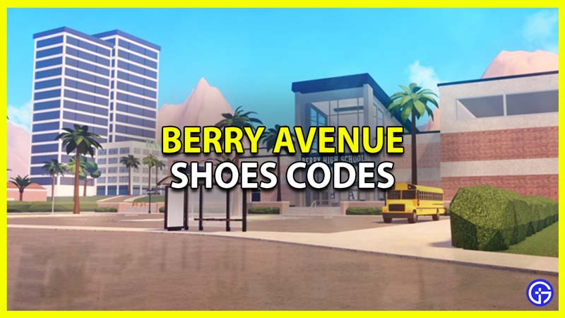 Roblox Berry Avenue Shoes Codes