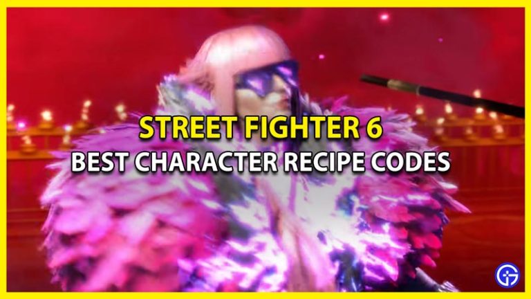 Street Fighter 6 Character Recipes Code: Best SF6 Avatar Creation